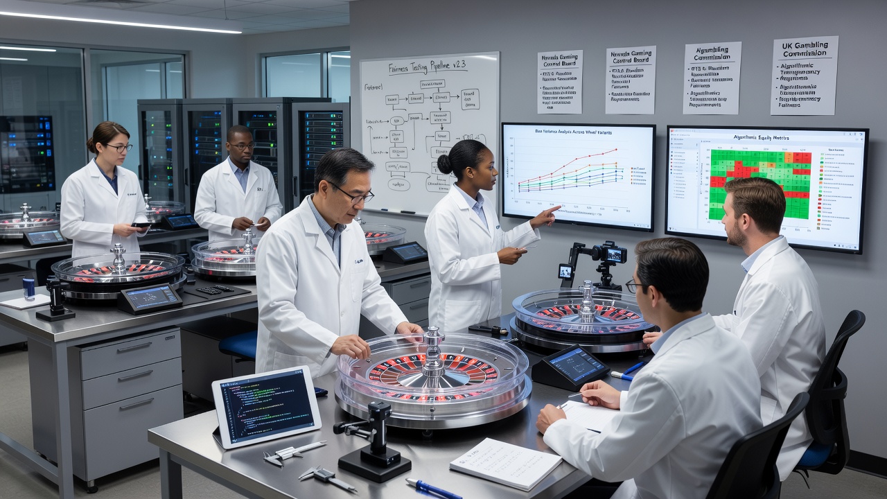 Analyse van roulette-uitkomsten met statistische software in een testfaciliteit