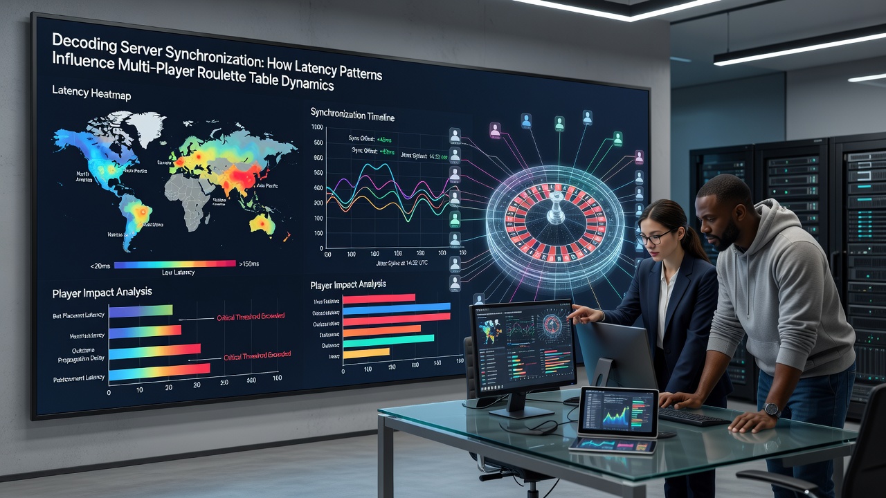 Analyse van latency effecten op multi-player roulette tafels in gedistribueerde systemen