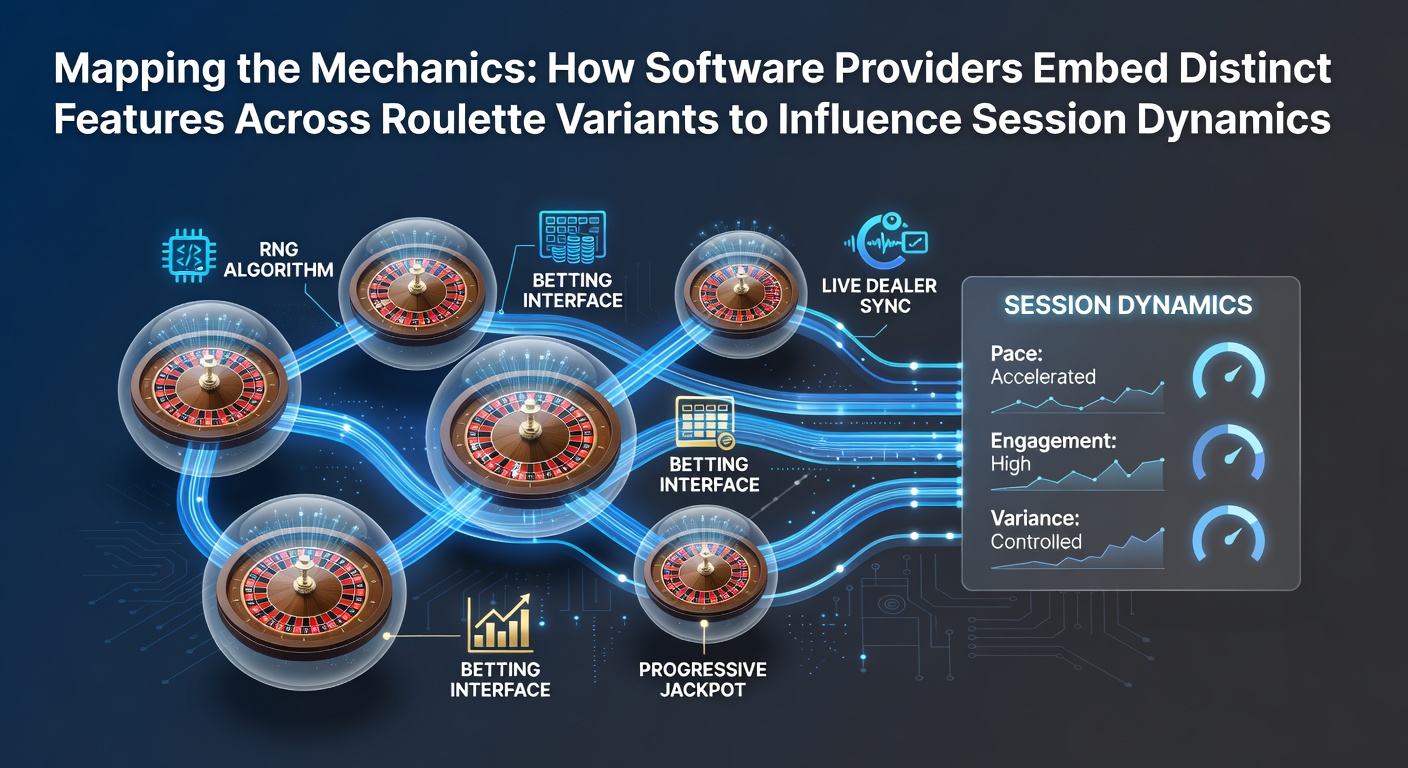 Overzicht van verschillende roulette software interfaces met variant specifieke functies