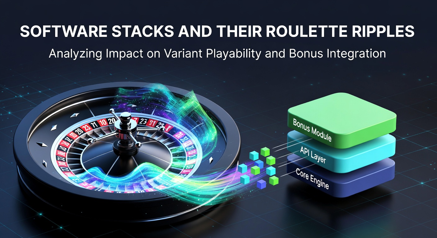 Software stacks die roulettevarianten en bonusintegratie beïnvloeden in online casino's
