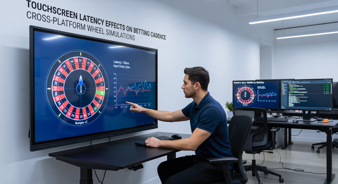 Cross-platform wheel simulation interface with latency measurement overlays
