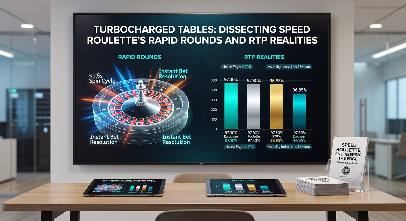 Grafiek met RTP-vergelijkingen tussen speed roulette en klassieke varianten, tonen subtiele verschillen in uitbetalingspercentages