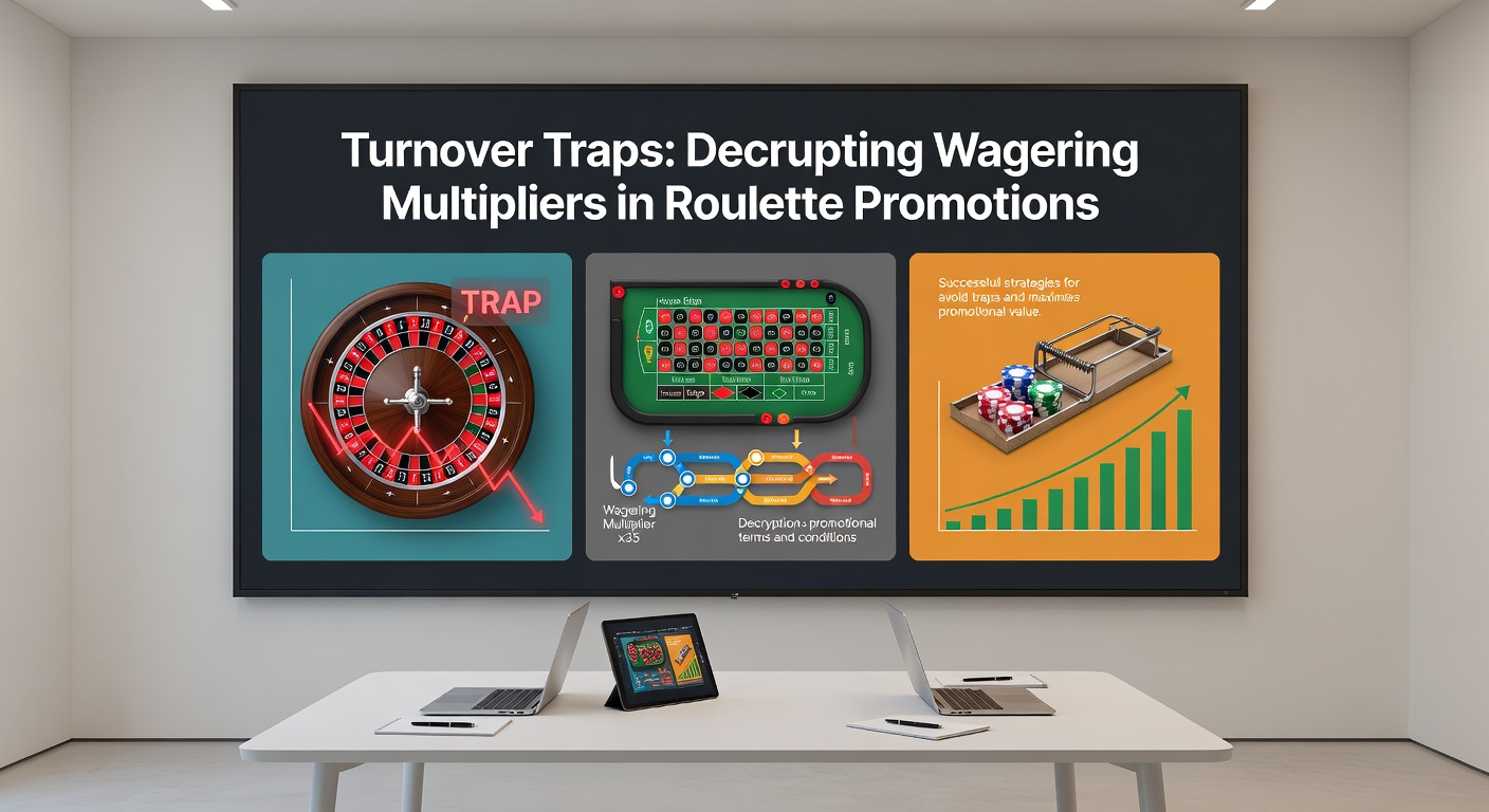 Voorbeeld van een bonuscalculator die wagering multipliers voor roulette simuleert, met grafieken van omzetvereisten